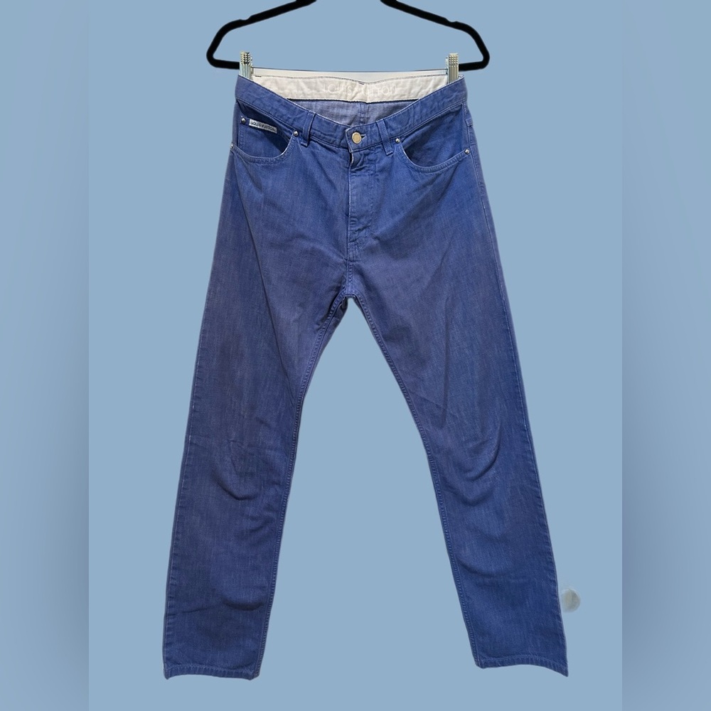 LOUIS VUITTON Blue Denim Jeans MENS
